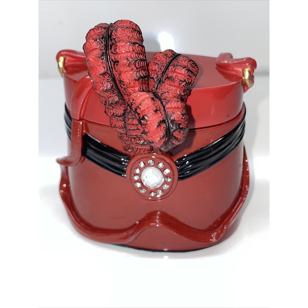 Flapper Purse Handbag Trinket Pill Box Signed‎ Sarna Red Black Vintage Resin